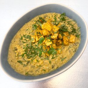 Rote-Linsen Dal aus Indien - vegetarisch