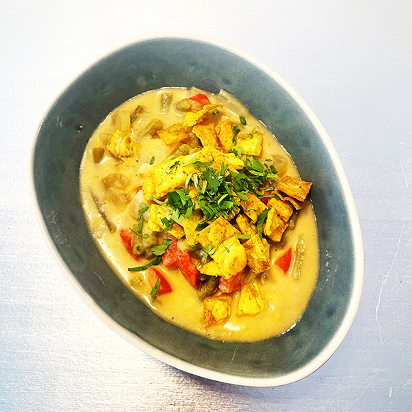 Grünes Thai-Curry - ruhrista, vegetarisch essen